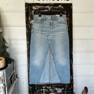 American Eagle Light Blue Denim Skirt